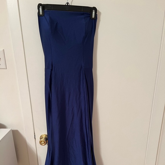 Jessica Angel Navy Prom Dress - Picture 2 of 5